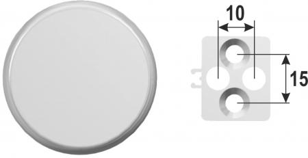 Balcony door handle PVC grip plate