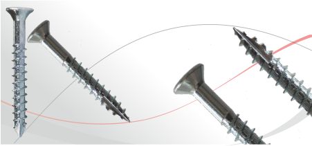 Window screws for wooden-window construction