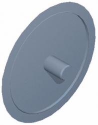 Abdeckkappe Lochkopf