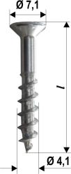 Window screw Power-Speed PT