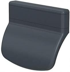 Türgriffschalen abgerundet für außen