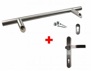 Haustürdrücker-Stoßgriff-Sets