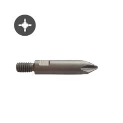 threaded bit M6 for screwing machines, Phillips PH2, length 45 mm PH2x45 mm ( 10 ST ) 45 mm | PH2