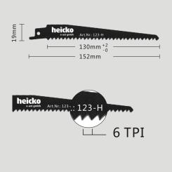 Reciprosaw Blades / Saw Blades, various types and dimensions 
