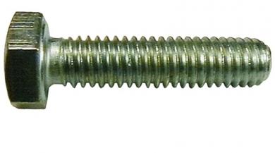 vis à tête hexagonale entièrement filetées DIN 933/ISO 4017, acier 8.8, zingué 6x50 ( 200 ST ) 