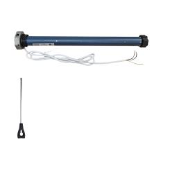 Funk-Markisenmotor, mechanisch einstellbare Endlagen, Notkurbelfunktion, verschiedene Adapter und Stärken 