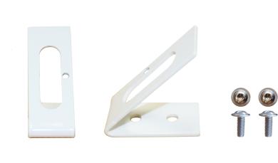 Bracket for the assembly of solar panel HR1200-LA-SOLAR3 ( 1 SET ) Winkel für Solarpanel HR1200-LA-SOLAR3 | HRSDC-Serie