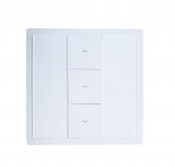 1-K wall/hand-held emitter incl. battery, white with removable emitter, radio code BI ( 1 ST )