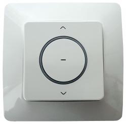 émetteur radio manuel 1 canal, support mural magnétique, 433,92 MHz, blanc, G2 ( 1 ST ) 