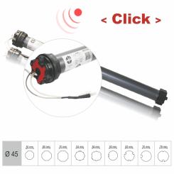 Rohrmotor, Plug & Play, Funk, 20 Nm mit Adapter für 60 mm 8-Kantwelle, WIFI oder Zigbee, Funkprotokoll G1 ( 1 ST ) 