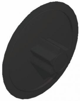 covering cap for screws with TX30-drive, grey brown, RAL 8019 ( 100 ST ) graubraun, RAL 8019 | TX30