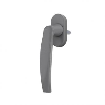 Window handle, type Merkur, titanium 35x10 mm ( 60 ST ) 35 x 10 mm | titan