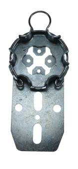 Universal motor bracket for tubular motors with clippable motor heads, approx. 2 mm thick, height-adjustable ( 1 ST ) 