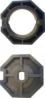Adapter kits for octagonal shafts, various dimensions 