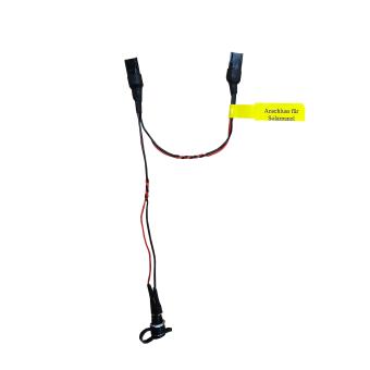 Y-Kabel mit Systemstecker, Ladebuchse und Solarpanelanschluss für heicko *PLS-Motoren ( 1 ST ) 