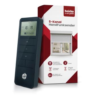 émetteur 5 canaux, Timer, bidirectionnel ( 1 ST ) 