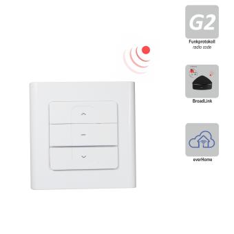 heicko e-ast GmbH | Switch with built-in receiver, flush mount, 230 V