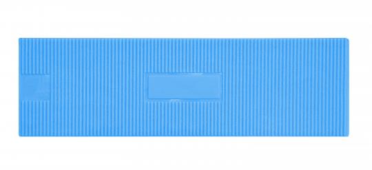 cales de vitrage plastique (PP), longueur 100 mm 2x56 mm ( 500 ST ) 