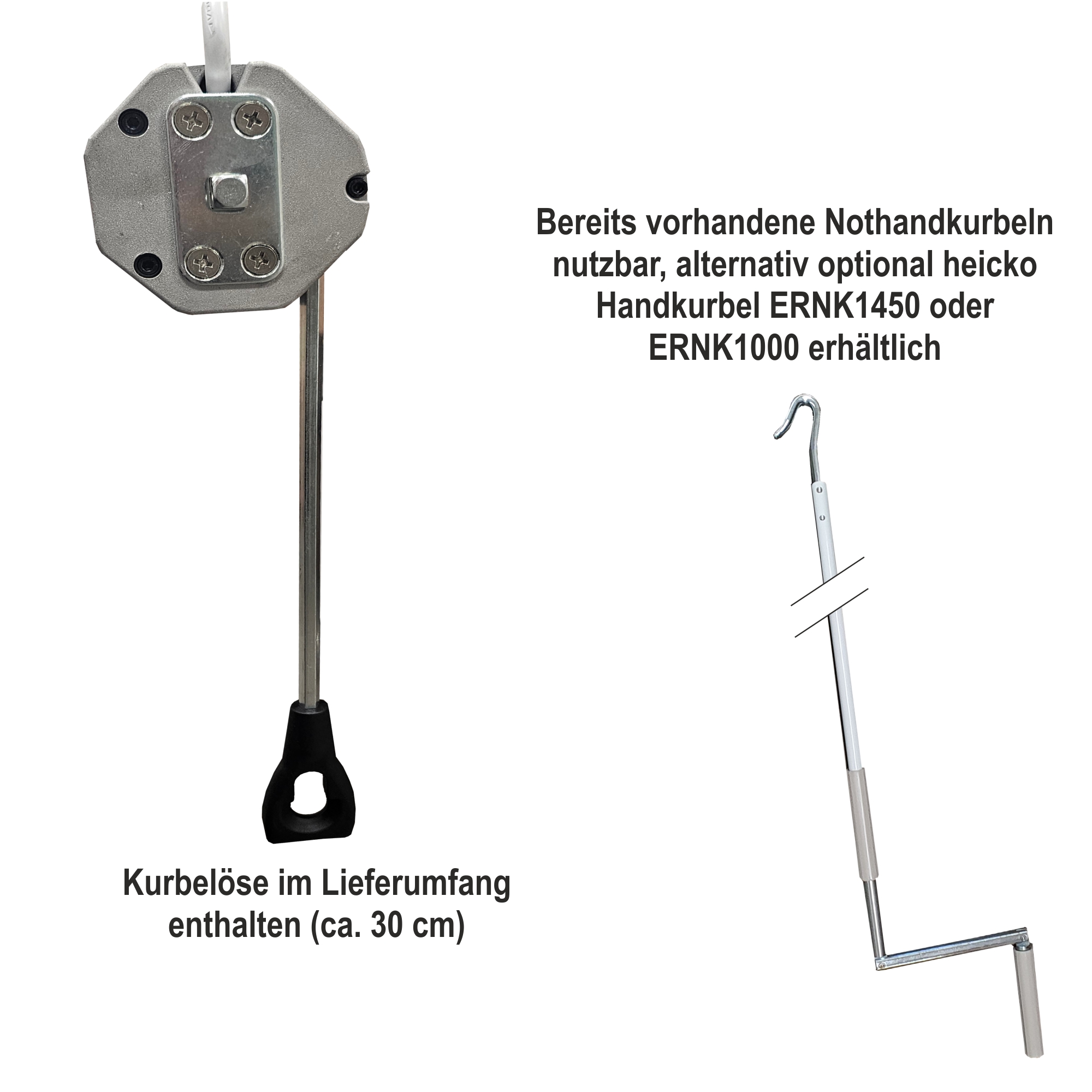 Heicko Rohrmotor 20 Nm - Mechanisch Einstellbar Für 60 Mm 8-Kantwelle